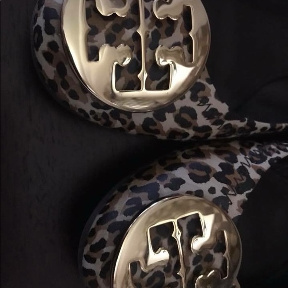 Tory Burch leopard flats - Picture 3 of 4